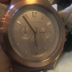 Dylan chronograph dark chocolate brown dial